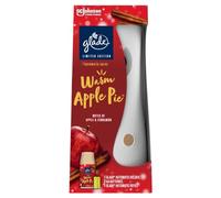 Glade Automatic Air Freshener Holder & Refill, Room Spray & Odour Eliminator for Home, Warm Apple Pie, 269ml