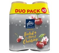 Glade Automatic Air Freshener Refills, Odour Eliminator & Room Spray, Floral Cherries, Duo Pack (2 x 269ml)