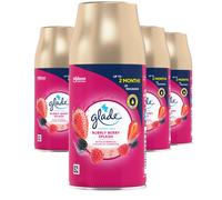 Glade Automatic Air Freshener Refills, Room Spray & Odour Eliminator, Bubbly Berry Splash, Pack of 4 (4 x 269 ml)