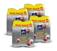 Glade Automatic Air Freshener Refills, Room Spray & Odour Eliminator for Home, Long-lasting Fragrance Infused with Essential Oils, Frosted Floral Cherries, Pack of 4 Duos (8 x 269ml)