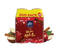 Glade Automatic Air Freshener Refills, Room Spray & Odour Eliminator for Home, Long-lasting Fragrance Infused with Essential Oils, Warm Apple Pie, Pack of 4 Duos (8 x 269ml)