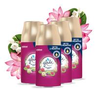 Glade Automatic Air Freshener Refills, Room Spray & Odour Eliminator, Relaxing Zen, Pack of 4 (4 x 269 ml)