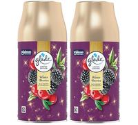 Glade Automatic Air Freshener Refills, Room Spray & Odour Eliminator, Winter Berries, Pack of 2 (2 x 269 ml)