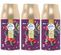 Glade Automatic Air Freshener Refills, Room Spray & Odour Eliminator, Winter Berries, Pack of 3 (3 x 269 ml)