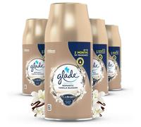 Glade Automatic Air Freshener Refills Room Spray/ outdoor Eliminator Vanilla Blossom 4 Refills (4 x 269 ml) Packaging May Vary