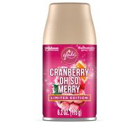 Glade Automatic Spray Refill and Holder Kit Air Freshener for Home and Bathroom Cranberry Oh So Merry 6.2 Oz