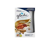 Glade Automatic Spray Sensual Sandalwood & Jasmine (Sandalwood & Bali Jasmine), Electric Perfume Diffuser, 1 Diffuser + 1 Refill, 270 ml