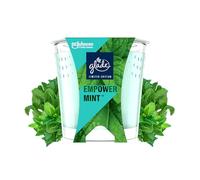 Glade (Breeze) Scented Candle in Glass, Empowermint, Up to 30 Hours Burning Time, Pack of 6 (6 x 129 g)