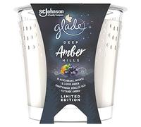 Glade Candle Amber Hills Air Freshener, 129 g
