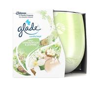 Glade Jar Candle, Scented Candle Infused with Essential Oils, Up to 29 Hour Burn Time, Sandalwood & Jasmine, 120g