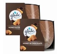 Glade Candle Honey And Chocolate 120G X 2