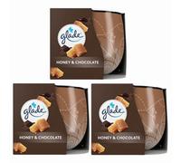 Glade Candle Honey And Chocolate 120G X 3
