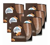 Glade Candle Honey And Chocolate 120G X 6