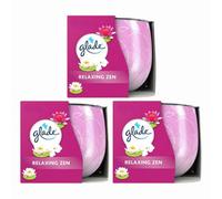 Glade Candle Relaxing Zen 120G X 3