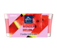 Glade Candles Wonder Melon Limited Edition Fragrance Infused with Essential Oils 8.16 oz Total 2 Pack