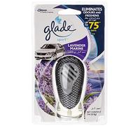 Glade Car Air Freshener Vent Clip On Diffuser+7ml Refill - Lavender Marine