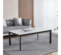 Glade Coffee Table - White Ceramic