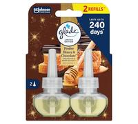 Glade Electric Scented Oil Plug in Twin Refills Festive Honey and Chocolate 2x20ml