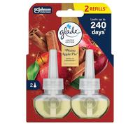 Glade Electric Scented Oil Plug in Twin Refills Warm Apple Pie 2x20ml