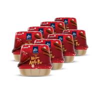 Glade Fragranced Bathroom Gel, Air Freshener and Discreet Odour Eliminator, Apple and Cinnamon, Pack of 8 (8 x 180g)