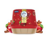 Glade Fragranced Bathroom Gel Air Freshener, Discreet Odour Eliminator Infused with Essential Oils, Limited Edition Christmas Air Freshener, Warm
