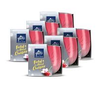 Glade Jar Candle, Scented Candle Infused with Essential Oils, Up to 29 Hour Burn Time, Frosted Floral Cherries, Pack of 6 (6 x 120g)