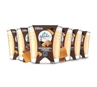 Glade Jar Candle, Scented Candle Infused with Essential Oils, Up to 30 Hour Burn Time, Honey & Chocolate, Pack of 6 (6 x 112g)