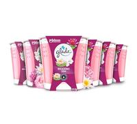 Glade Jar Candle, Scented Candle Infused with Essential Oils, Up to 30 Hour Burn Time, Relaxing Zen, Pack of 6 (6 x 112g)