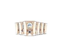 Glade Jar Candle, Scented Candle Infused with Essential Oils, Up to 30 Hour Burn Time, Vanilla Blossom, Pack of 6 (6 x 112g)