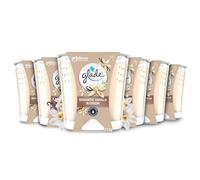 Glade Jar Candle, Scented Candle Infused with Essential Oils, Up to 30 Hour Burn Time, Vanilla Blossom, Pack of 6 (6 x 112g)