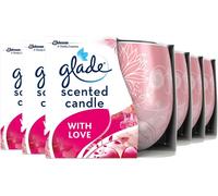 Glade Jar Candle, Scented Candle Infused with Essential Oils, Up to 31 Hour Bur