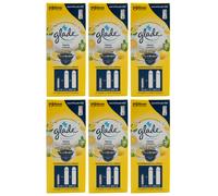 Glade Mini Fresh Lemon 6 x 10ml Compressed Spray Touch & Fresh Refill