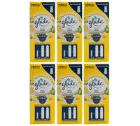 Glade Mini Fresh Lemon 6 x 10ml Compressed Spray Touch & Fresh Refill