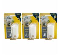 Glade Mini Fresh Lemon Starterset 3 x 10ml Touch & Fresh Refill + Holder