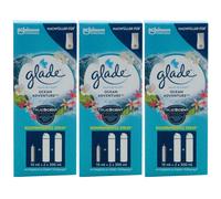 Glade Mini Ocean Adventure Touch & Fresh 3 x 10ml Refill Room Spray