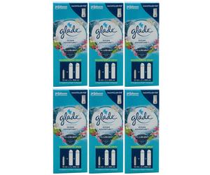 Glade Mini Ocean Adventure Touch & Fresh 6 x 10ml Refill Room Spray