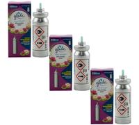 Glade Mini Relaxing Zen Refills 3 X 10Ml Touch & Fresh Against Bathroom Odors