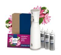 Glade ONE Refillable Room Spray Starter Kit, Relaxing Zen, 3x13ml | Refillable Air Freshener for Home, 2x More Sprays, Long-Lasting, Smart Storage, 1 Holder & 3 Capsule Refills (3x13ml)