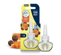 Glade Plug in Air Freshener Refill, Electric Scented Oil Room Air Freshener, Infused with Essential Oils, Sweet Chocolate Treat, 6 x 20ml Refill