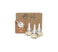 Glade Plug in Air Freshener Refill, Electric Scented Oil Room Air Freshener, Sandalwood & Jasmine, Pack of 3 Refills (3 x 20ml)