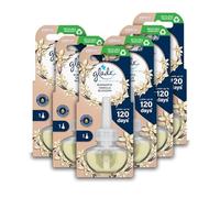 Glade Plug in Air Freshener Refill, Electric Scented Oil Room Air Freshener, Vanilla Blossoms, 6 Refills (6 x 20ml)
