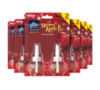 Glade Plug in Air Freshener Refill, Electric Scented Oil Room Air Freshener, Warm Apple Pie, Pack of 6 Duos (12 x 20ml)