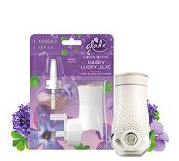 Glade Plug In Holder and Refill, Electric Scented Oil, Happy Lucky Lilac, 20 ml