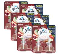 Glade PlugIns Refills Air Freshener, Scented and Essential Oils for Home and Bathroom, Apple Cinnamon, 1.34 Fl Oz, 2 Count