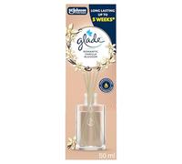 Glade Reed Diffuser, Home Fragrance Infused with Essential Oils, Room Air Freshener with Up to 5 Weeks of Continuous Fragrance, Vanillla Blosson, 50ml