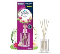 Glade Reed Diffuser, Home Fragrance Infused with Essential Oils, Room Air Freshener with Up to 5 Weeks of Continuous Fragrance, Relaxing Zen, 50ml