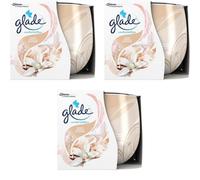 Glade Scented Candle, Air Freshener 120 G Vanilla Blossom (Pack Of 3)