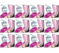 Glade Scented Candle, Air Freshener Candle 120 G Relaxing Zen (Pack Of 12)