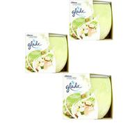 Glade Scented Candle Air Freshener Wax Candle Bali Sandalwood & jasmine 120gm x3