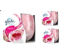 Glade Scented Candle Air Freshener With Love My Love 120g x 3